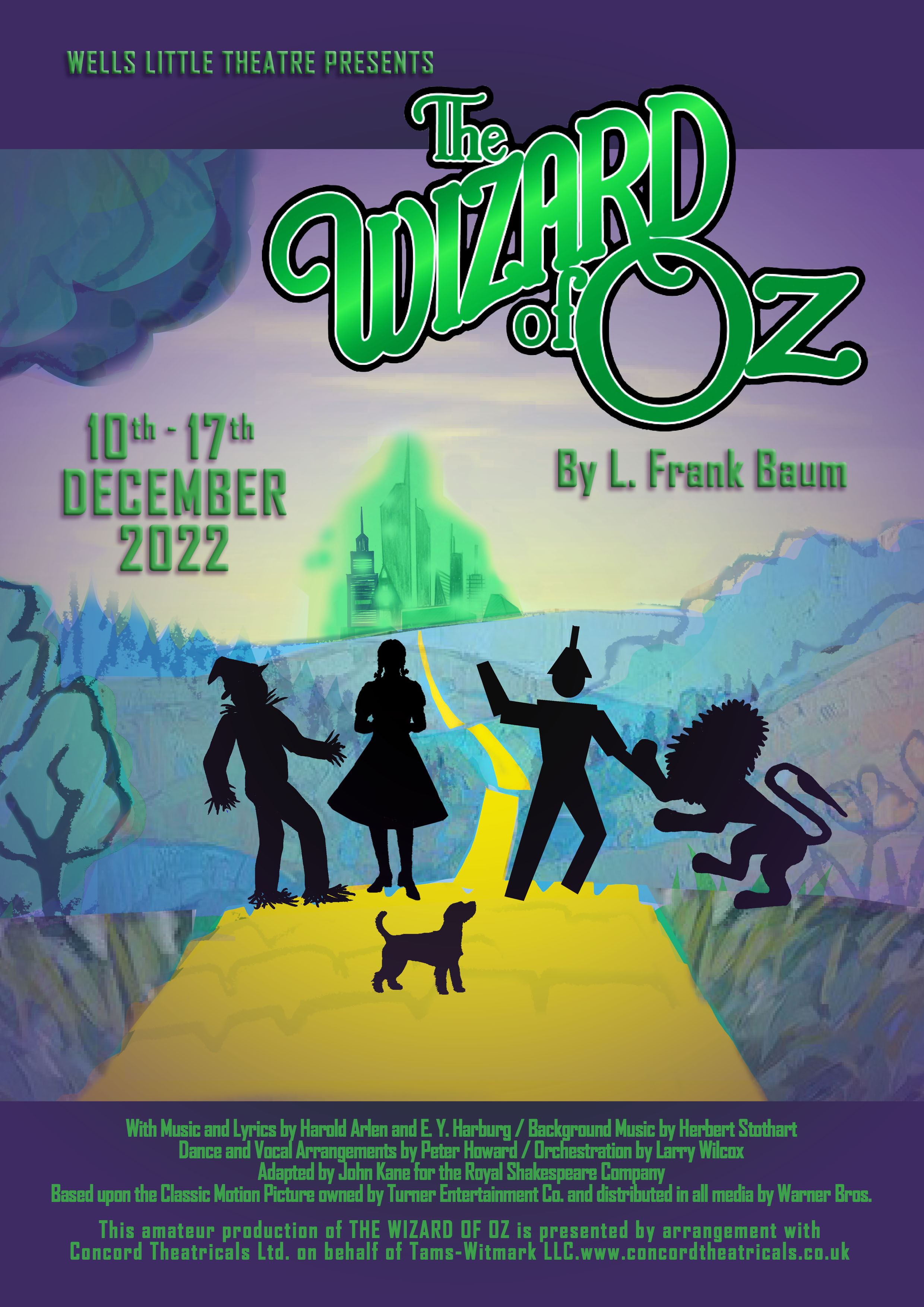 Outdoor Theatre - The Wizard of Oz Holkham